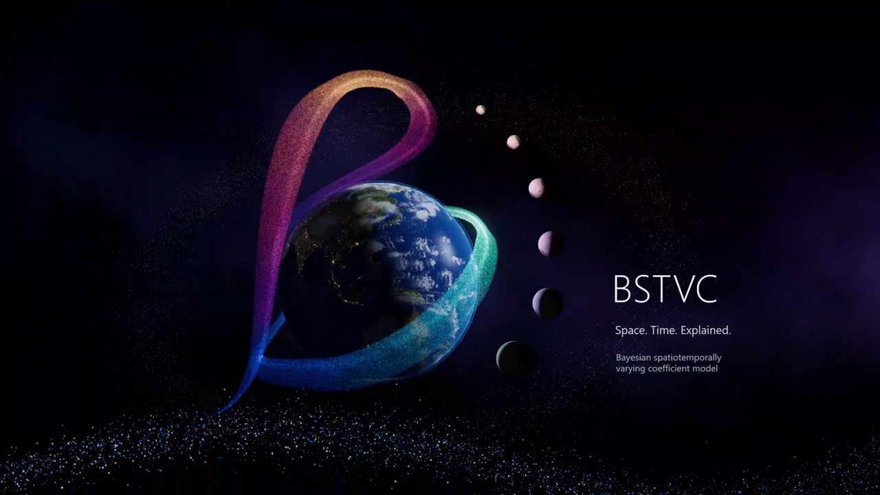 BSTVC film: Earth, the beta ribbon, and lunar phases