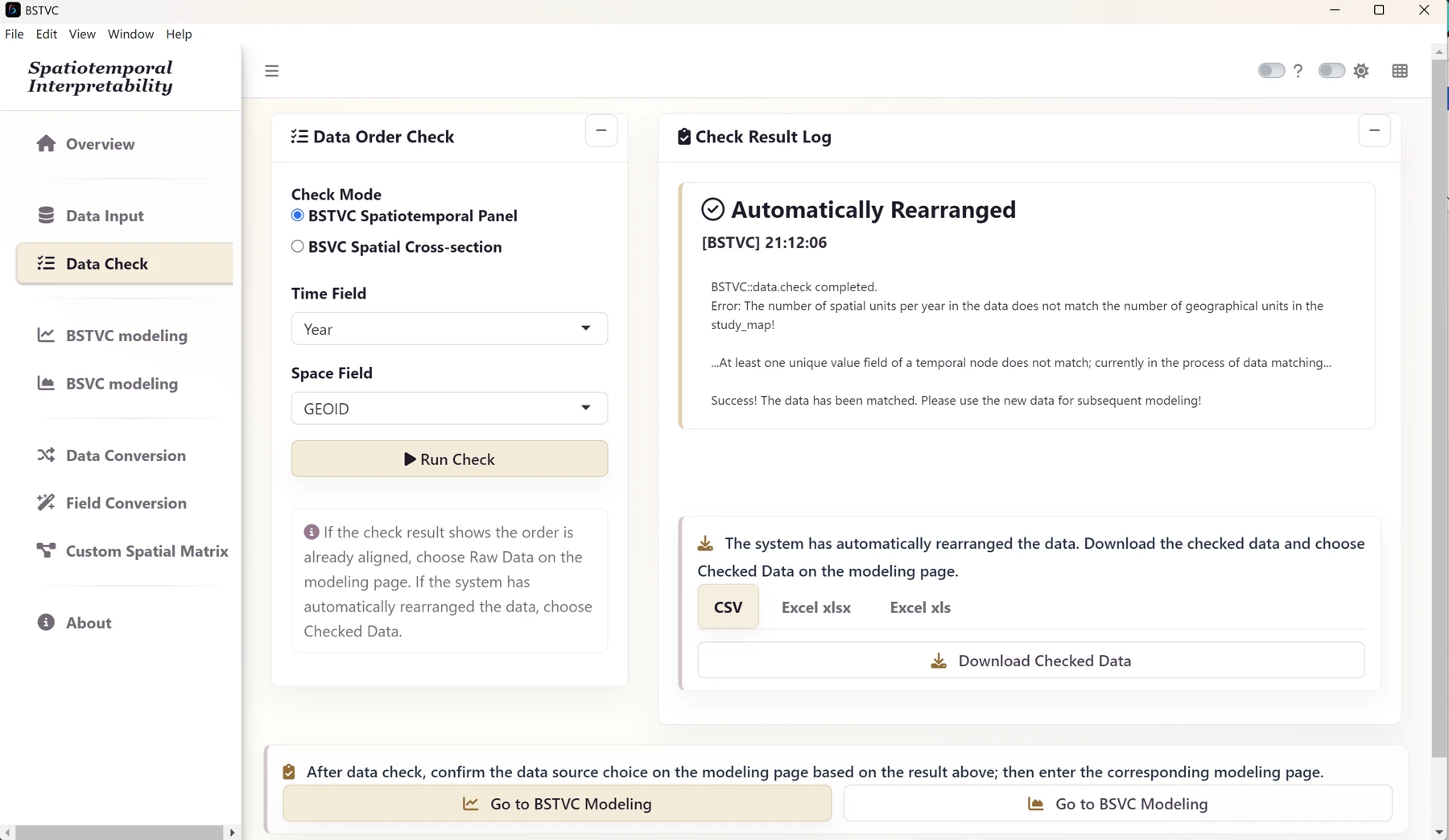 Count case: the source workflow reports automatic rearrangement.